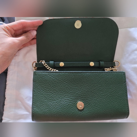 See by Chloe Women's Hana Wallet on Chain - Green - Picture 8 of 10